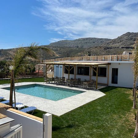 Grande Blue Suites With Private Bay Archangelos  Luaran gambar