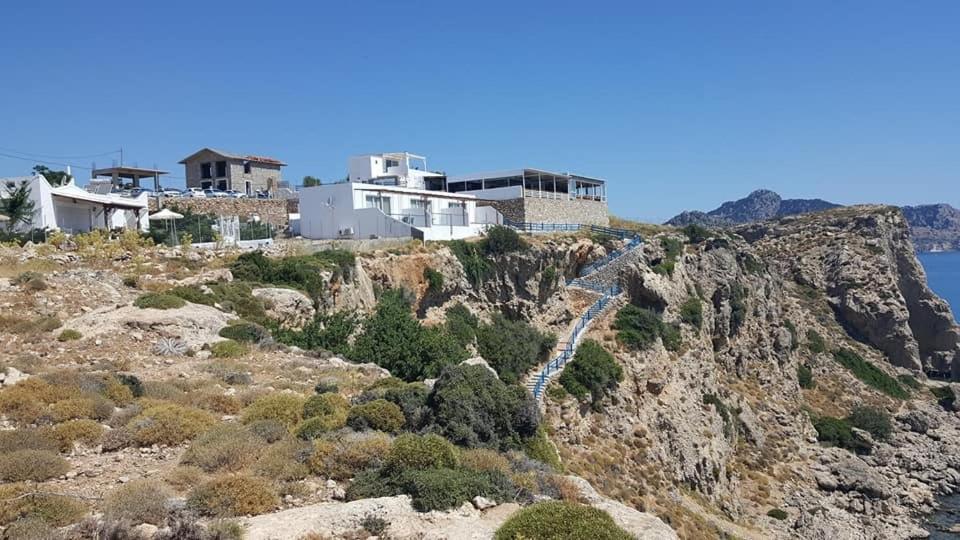 Grande Blue Suites With Private Bay Archangelos  Luaran gambar