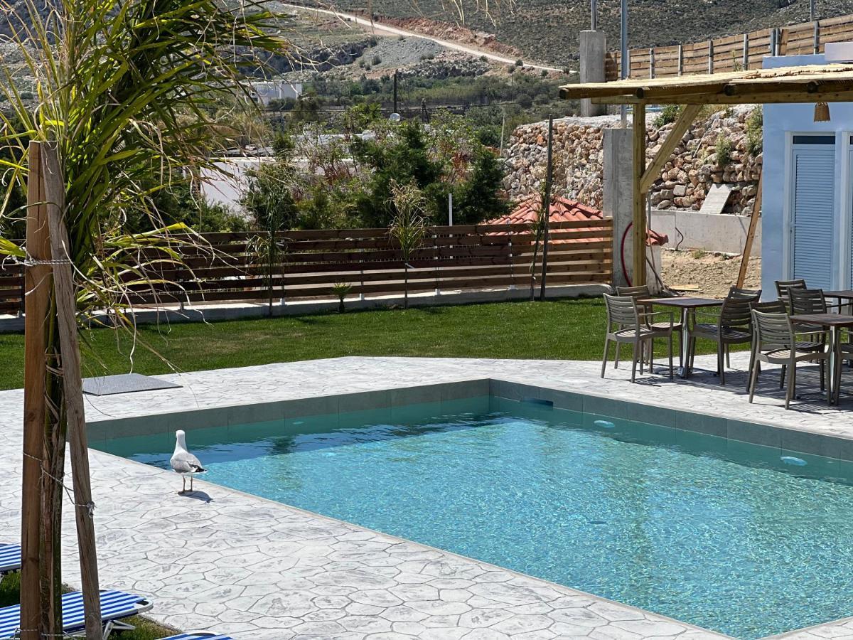 Grande Blue Suites With Private Bay Archangelos  Luaran gambar