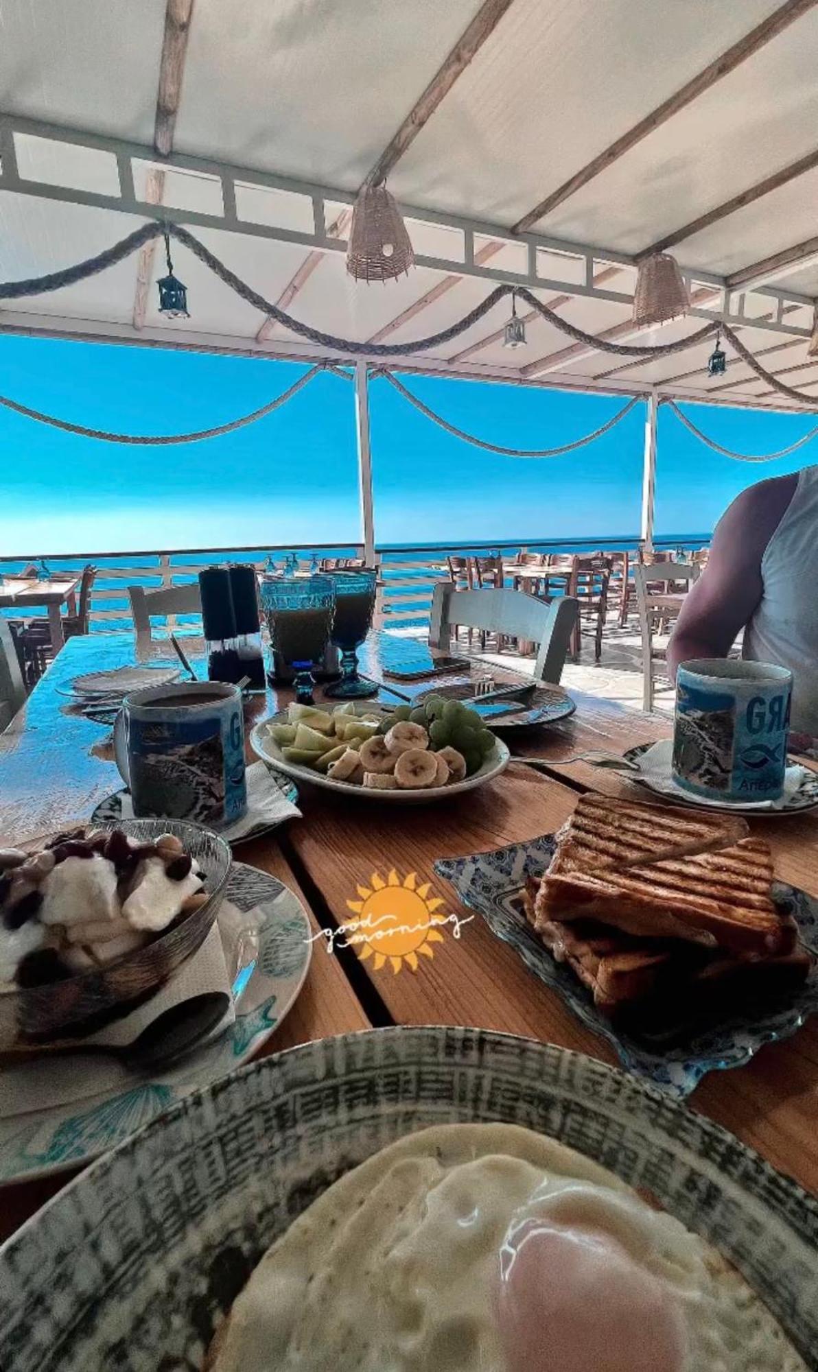 Grande Blue Suites With Private Bay Archangelos  Luaran gambar